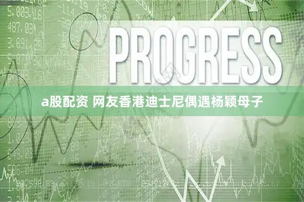 a股配资 网友香港迪士尼偶遇杨颖母子